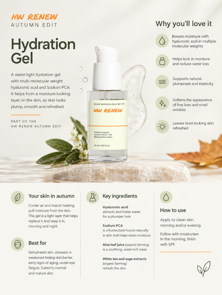 Double Hydration Boost Gel + HA